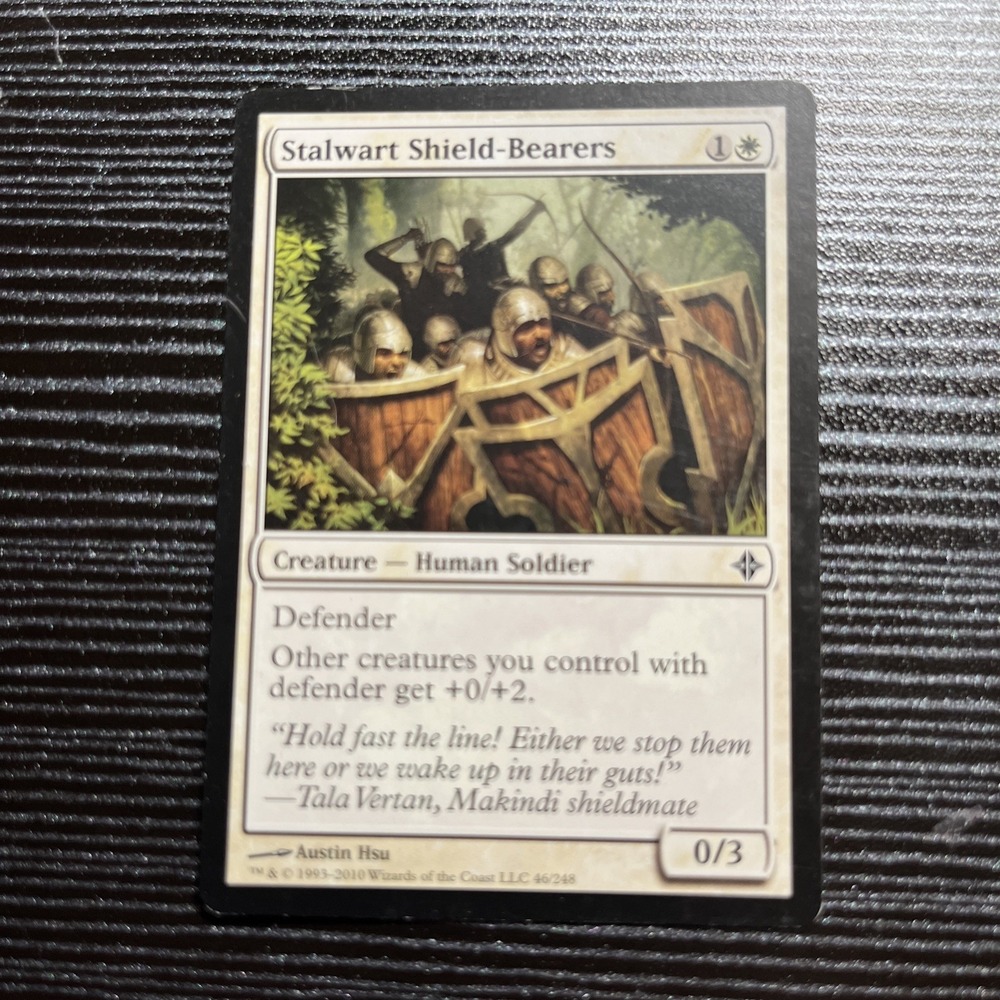Stalwart Shield-Bearers Rise of the Eldrazi‎ Regular MTG